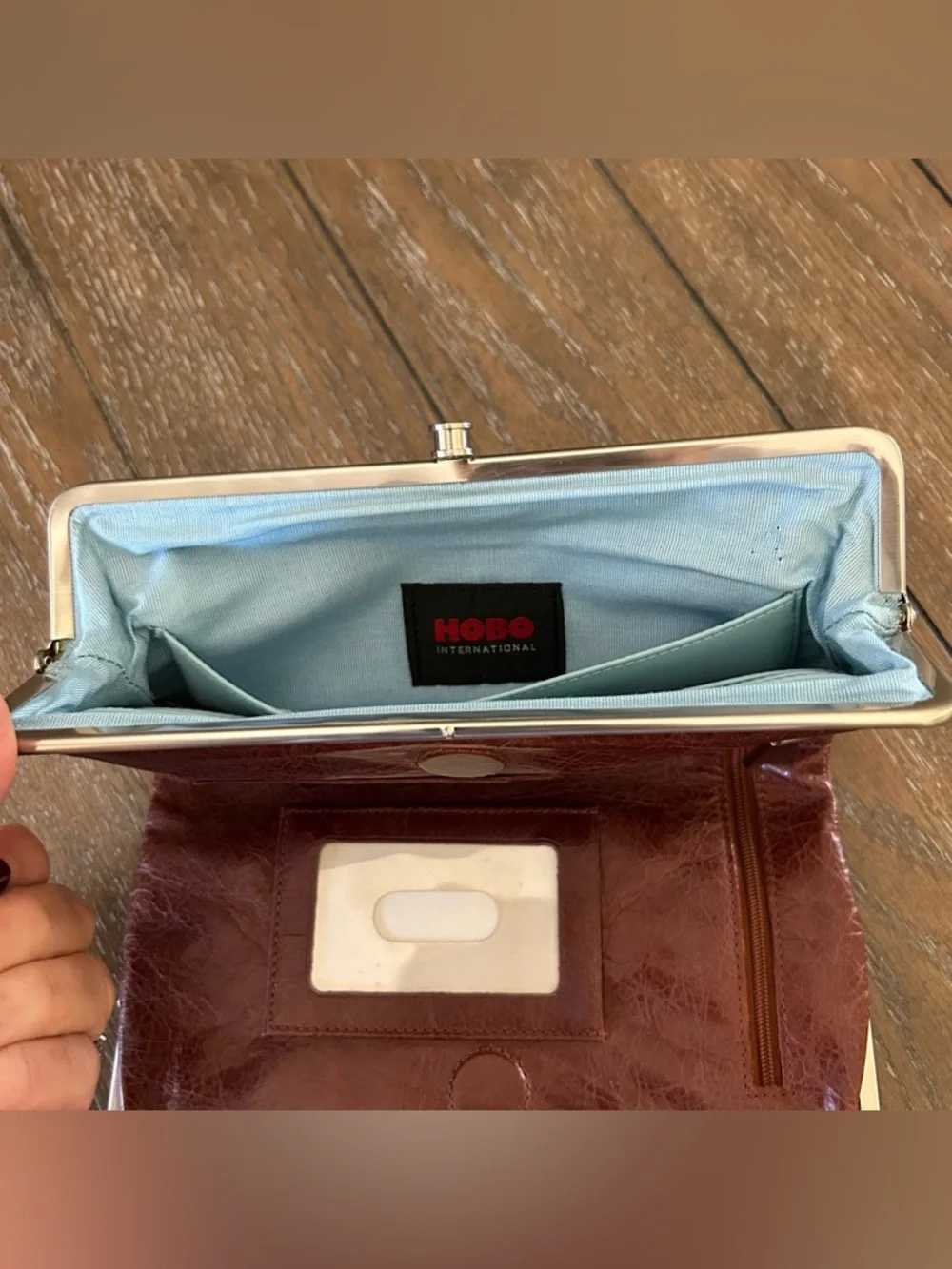 Hobo Kiss Lock Clutch Wallet